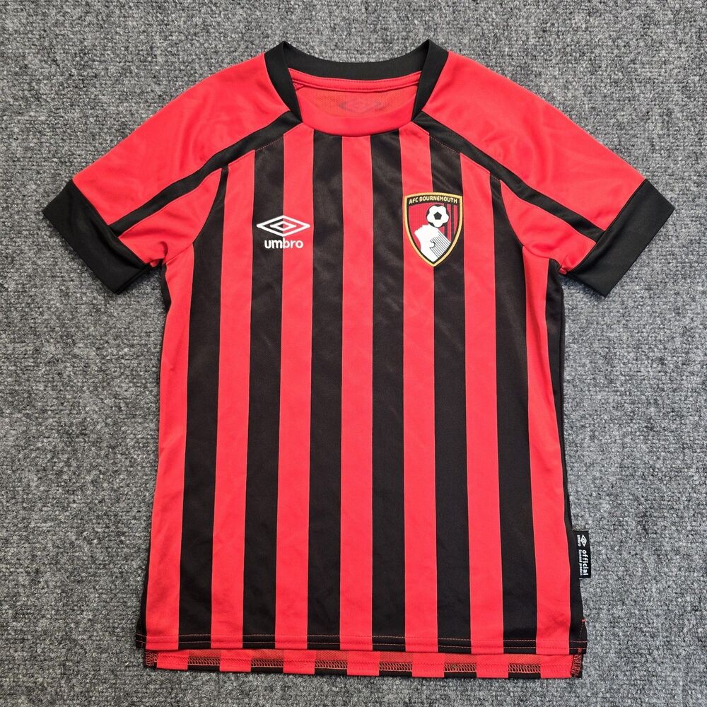AFC Bournemouth Home Football Shirt Soccer Jersey Maglia Umbro Youth Sz Small